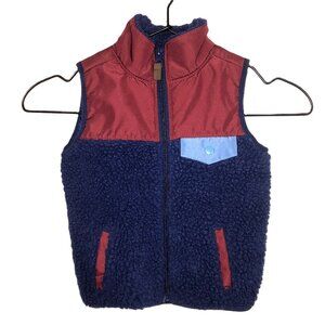 Carter's Toddler Sherpa Zip-Up Vest - Size 2T